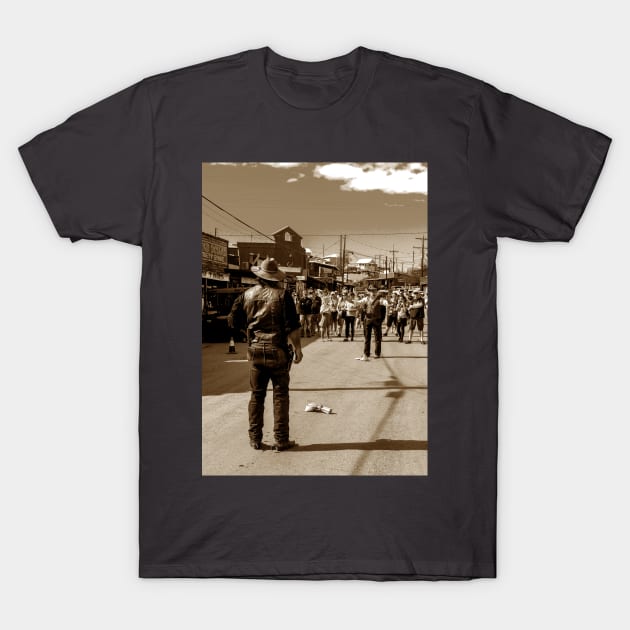 Gunfight T-Shirt by Rob Johnson Photography